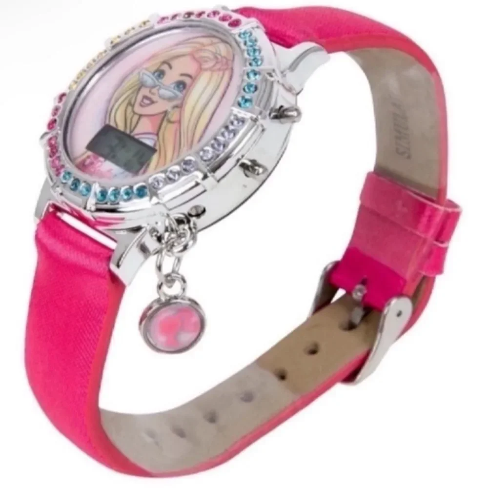NEW Barbie Mattel Girls Light Up Watch